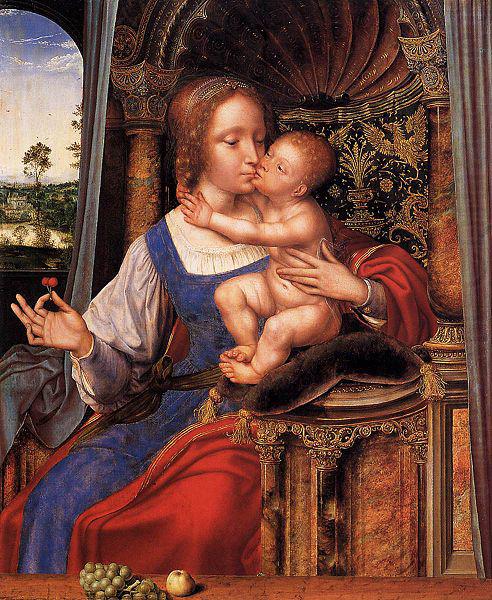 The Virgin and Child, Quentin Matsys